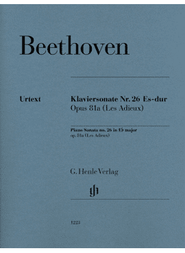 Klaviersonate Nr. 26 Es-dur op. 81a (Les Adieux)
